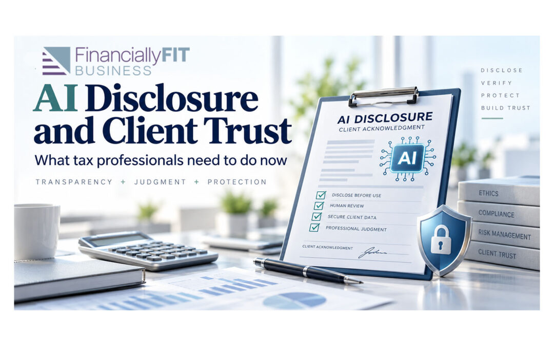 AI Disclosure for Tax Professionals: IRS Guidance